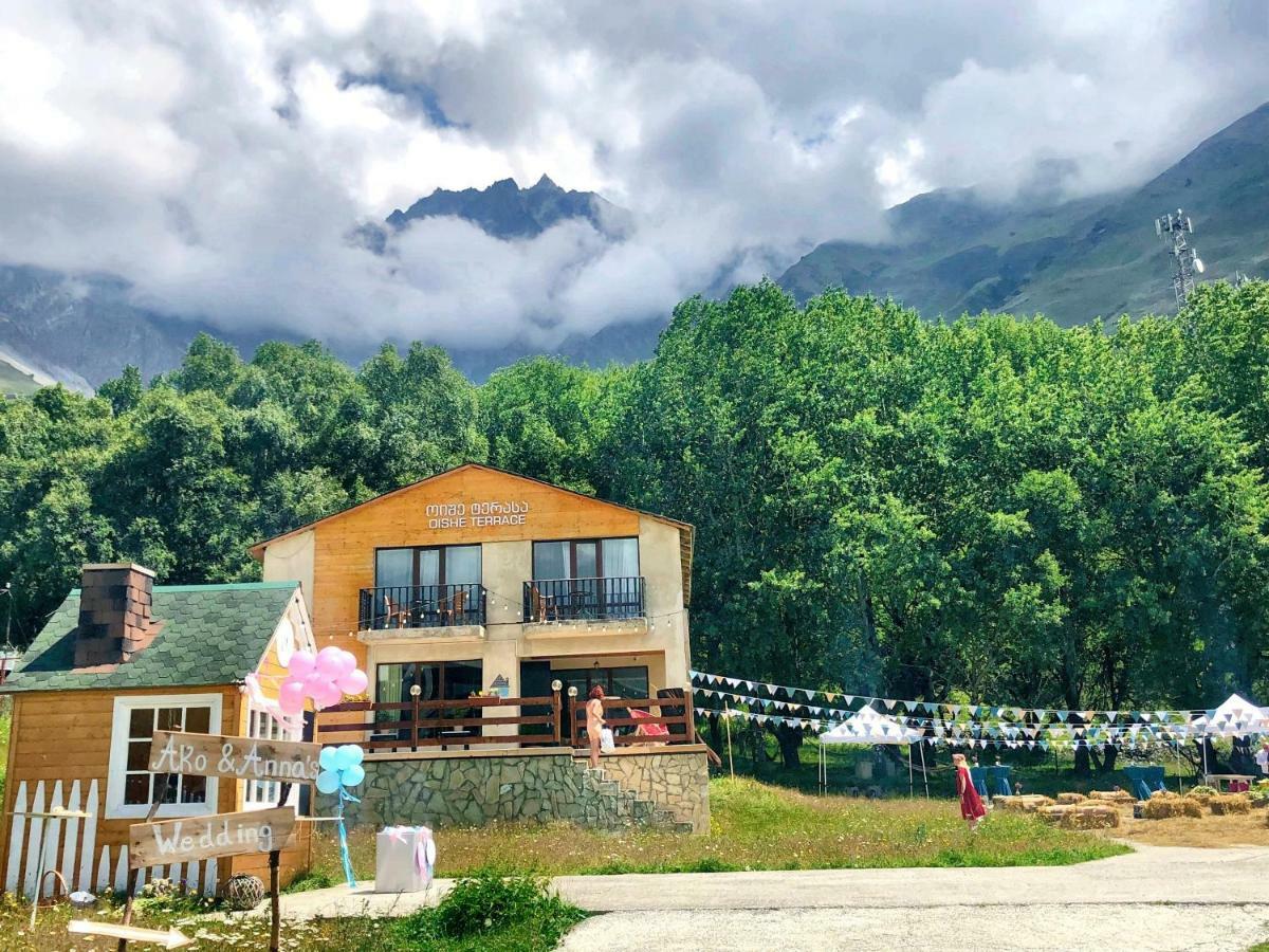 Oishe Terrace Hotel Kazbegi ภายนอก รูปภาพ